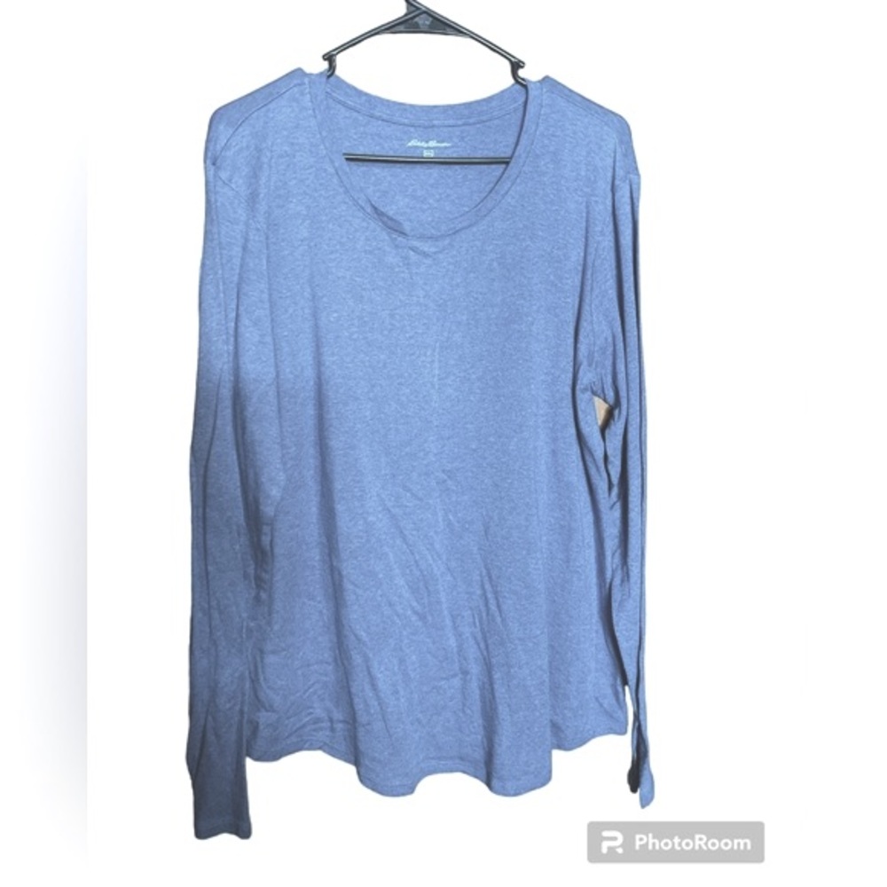 Eddie Bauer Blue Long Sleeve T-shirt
